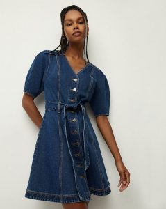 15 Chic Denim Dress Ideas for Fall 2023 - thepinkgoose.com