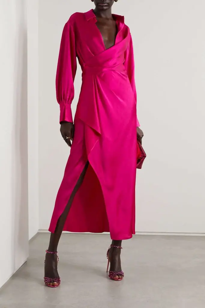 19 Stunning Satin Dress Ideas for Fall 2023 - thepinkgoose.com