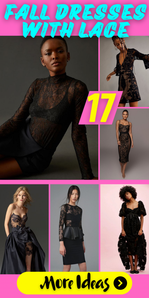 Fall Dresses with Lace: 17 Stunning Ideas for 2023