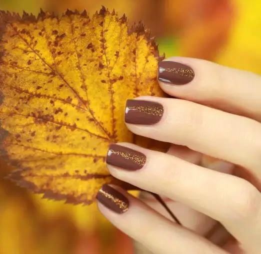 17 Trendy Brown Fall Nail Ideas for 2023 - thepinkgoose.com