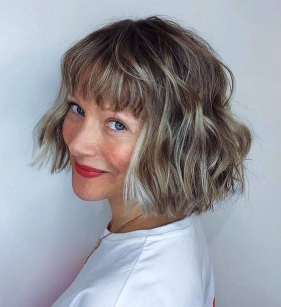 15 Chic Italian Bob Haircut Ideas with Bangs: Effortless Style and Elegance
