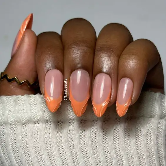 17 Gorgeous Orange Nail Colors for Fall