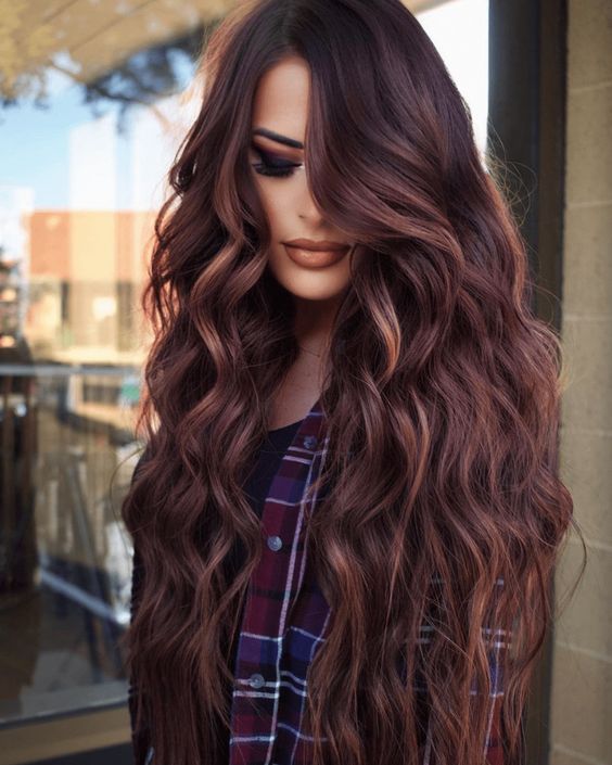 15 Long Fall Hair Color Ideas