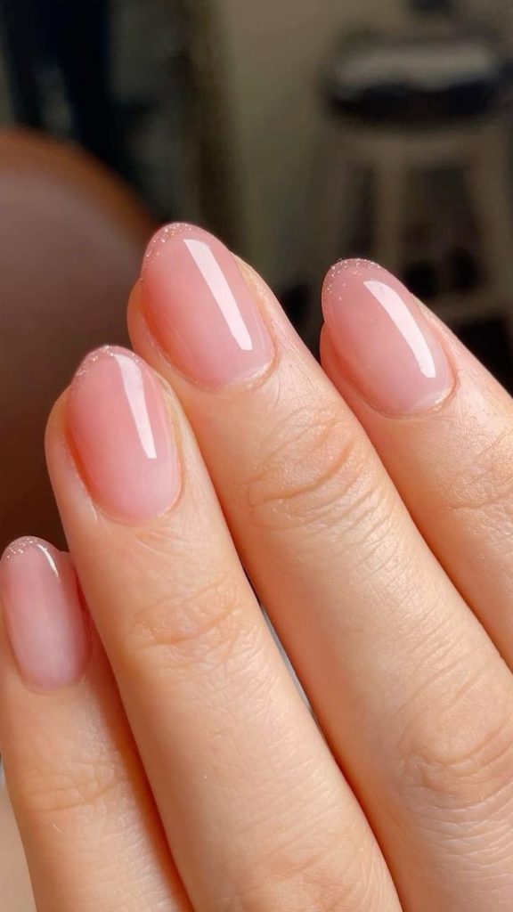 17 Chic Fall Round French Nail Ideas