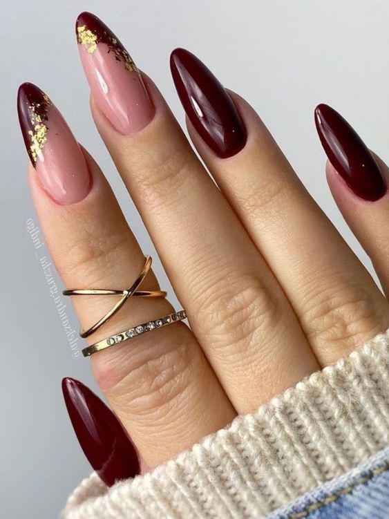 Fall French Almond Nails: 17 Ideas