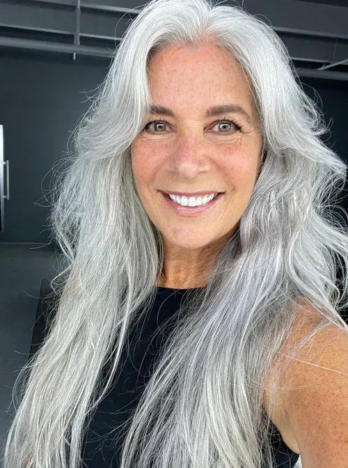 15 Gorgeous Long Hairstyle Ideas for Women Over 50