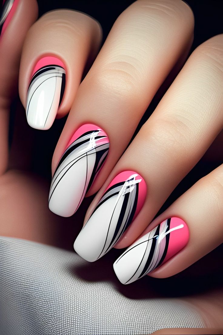 19 Gorgeous Pink Gel Nail Design Ideas