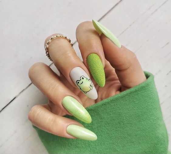 15 Charming Pastel Green Nail Design Ideas for Subtle Elegance