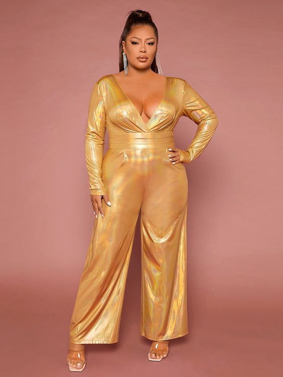 15 Stunning Gold Plus Size Dress Ideas for Glamorous Occasions