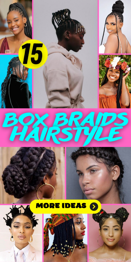 15 Adorable and Cute Box Braids Hairstyle Ideas