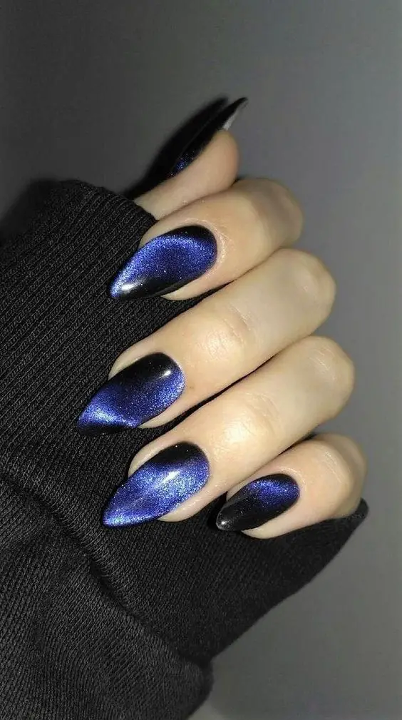 19 Stunning Blue Nail Ideas for a Mesmerizing Manicure - | January 2024 ...