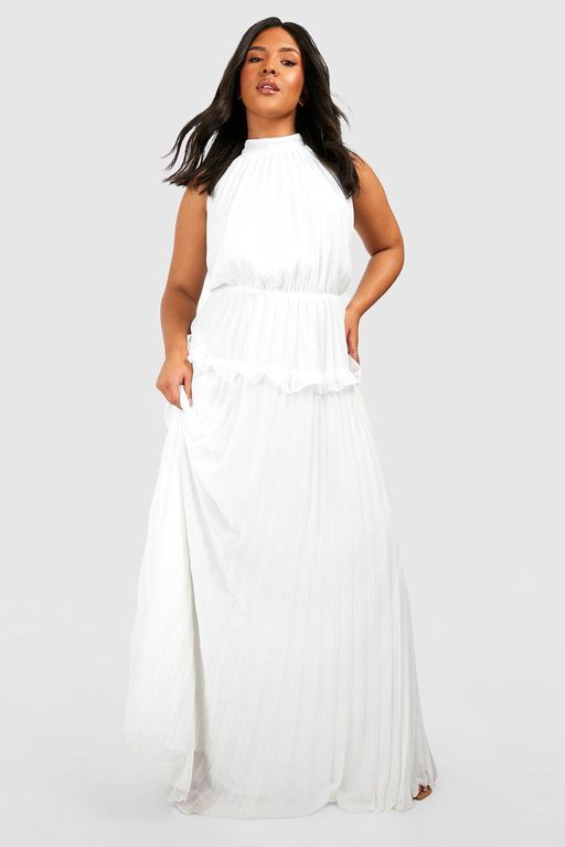 17 Elegant White Plus Size Dress Ideas