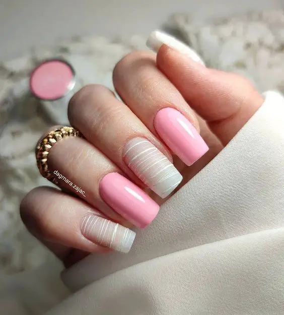 17 Sweet and Stylish Short Pink Nail Design Ideas