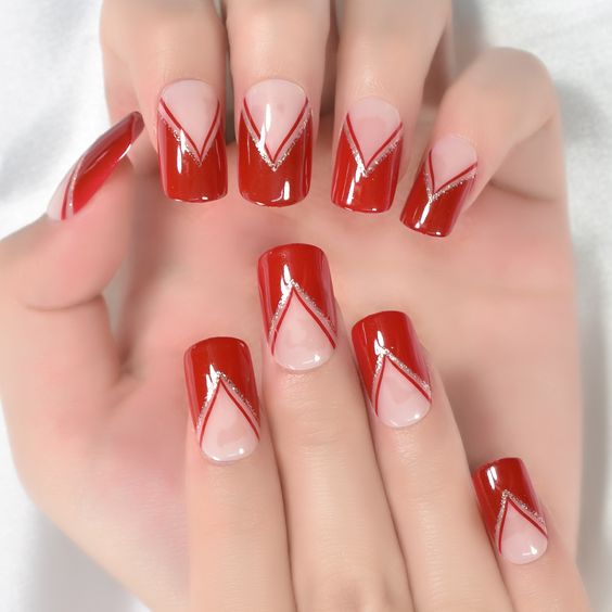 19 Captivating Red Gel Nail Ideas for Timeless Glamour