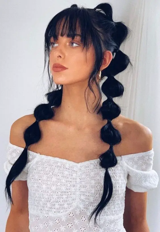 15 Stylish Two Ponytail Hairstyle Ideas for a Fun and Chic Look