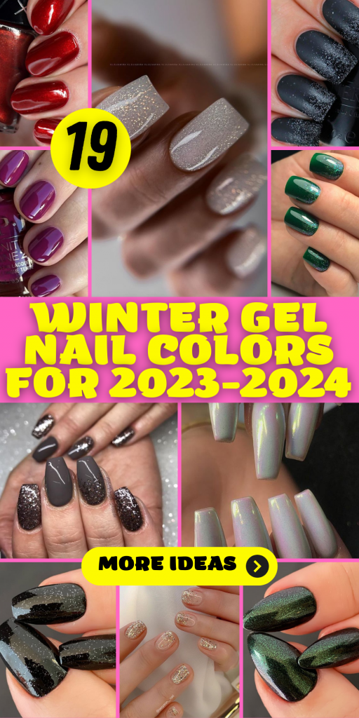 19 Winter Gel Nail Colors for 20232024