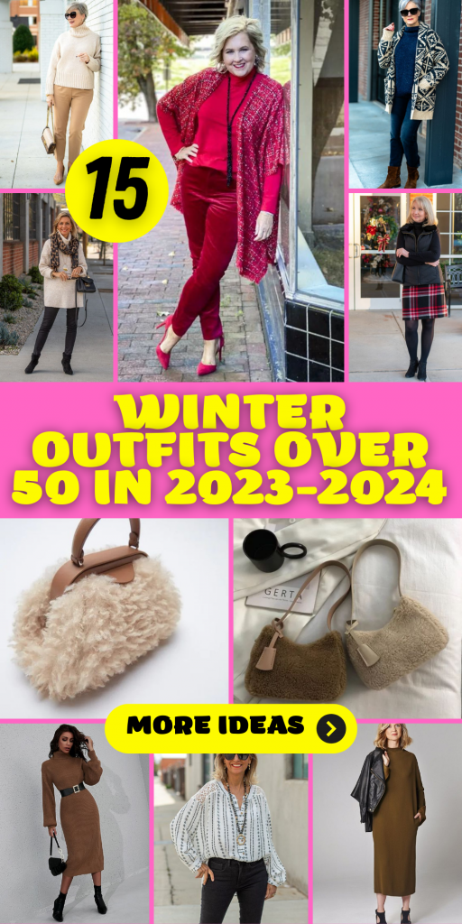 Winter Outfits Over 50: 15 Elegant and Cozy Ideas for 2023-2024