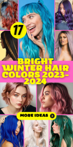 17 Bright Winter Hair Color Ideas for 2023-2024 - thepinkgoose.com