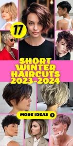 17 Short Winter Haircuts for 2023-2024 - thepinkgoose.com