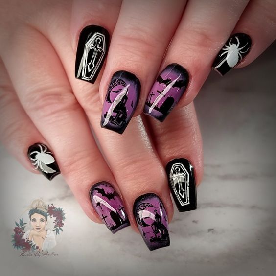 17 Spooky and Stylish Halloween Short Nail Ideas for 2023