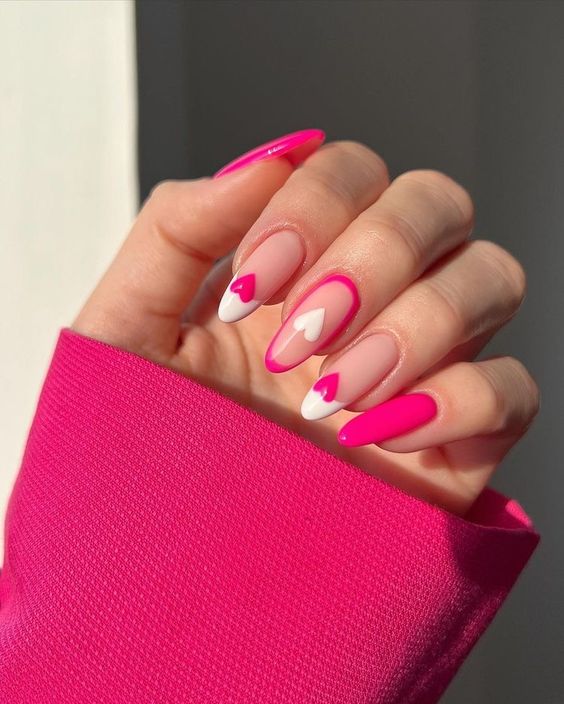 17 Pretty Pink Nail Ideas for Winter 2023-2024
