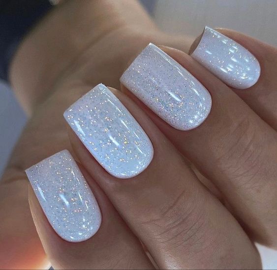 Winter Square Short Nails 2023-2024: 15 Creative Ideas