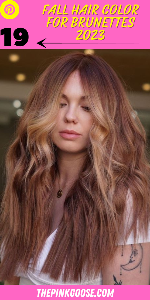 19 Gorgeous Fall Hair Color Ideas for Brunettes in 2023: Embrace the Season with Style
