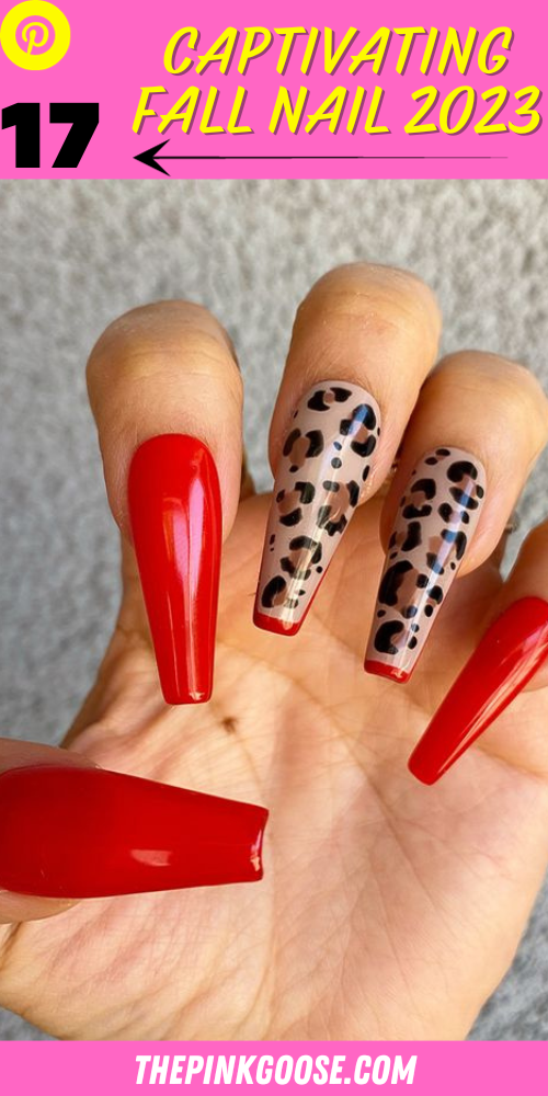 17 Captivating Fall Nail Ideas for 2023: Embrace the Bold and Beautiful Red!