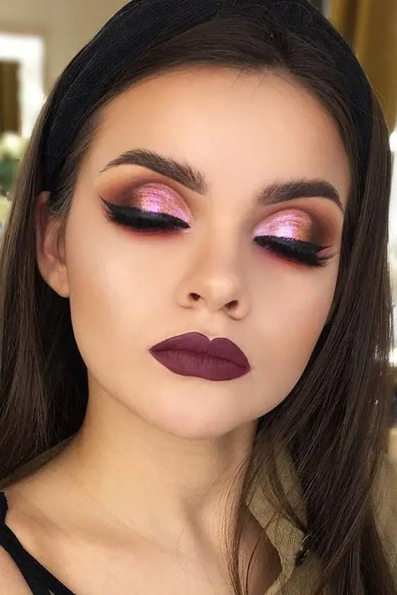 New Year's Makeup Red 2024: 17 Ideas to Welcome the Year with Elegance