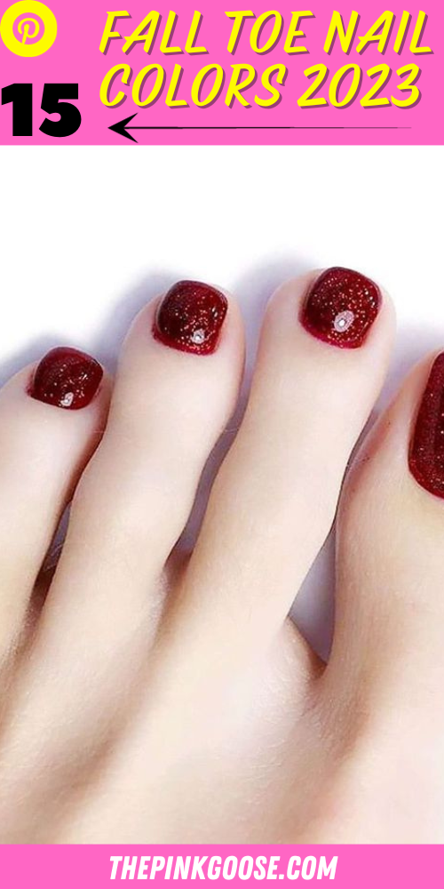 15 Trendy Fall Toe Nail Colors for 2023