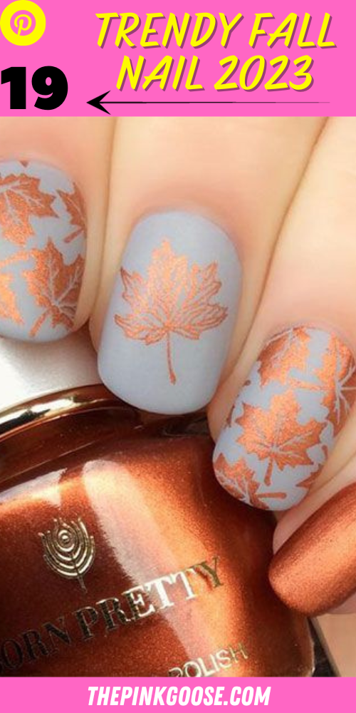 19 Simple and Trendy Fall Nail Ideas for 2023