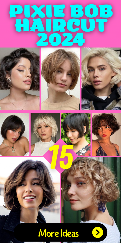 Pixie Bob Haircut Ideas for 2024 - Trendy Short Hairstyles for a ...