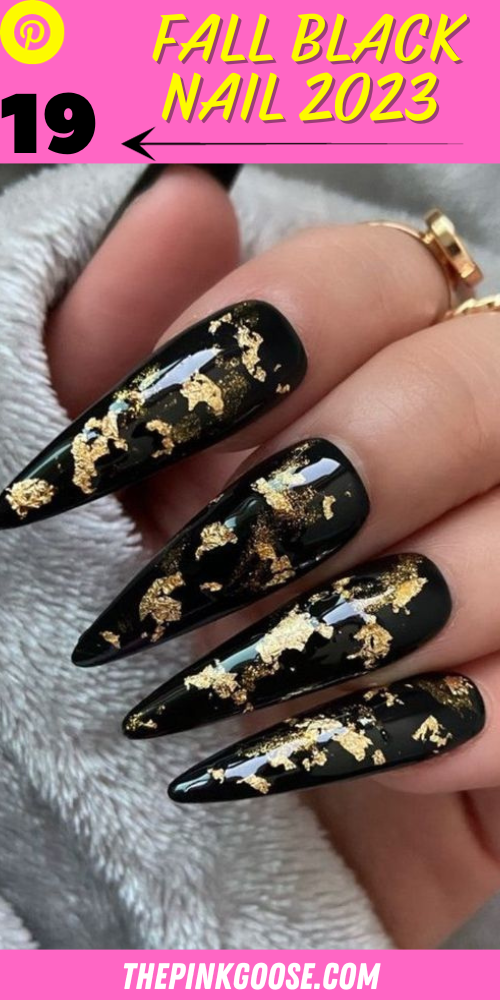 19 Chic Fall Black Nail Ideas: Embrace the Dark and Sophisticated Vibes ...