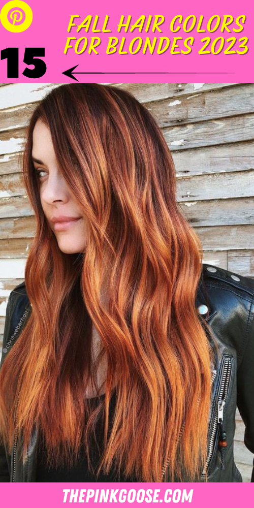 15 Stunning Fall Hair Colors for Blondes in 2023