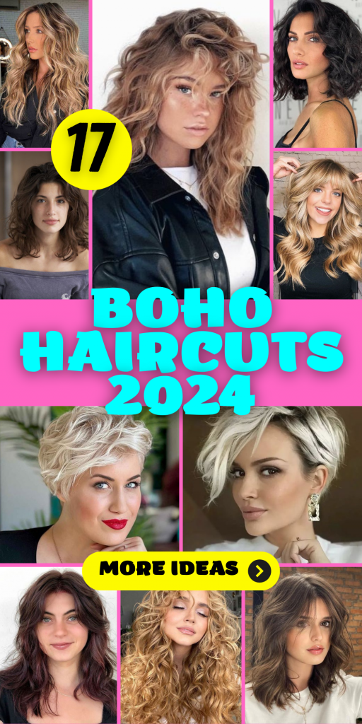 17 Boho Haircut Ideas for 2024: Embrace Free-Spirited Style