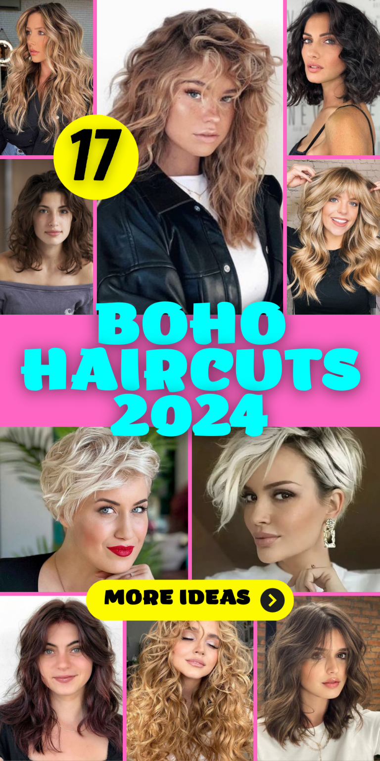 17 Boho Haircut Ideas 2024 Long Medium Short Wavy Curly And More   3 119 768x1536 