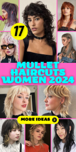 Mullet Haircuts Women 2024: 17 Trendy Ideas for Short, Curly, and ...