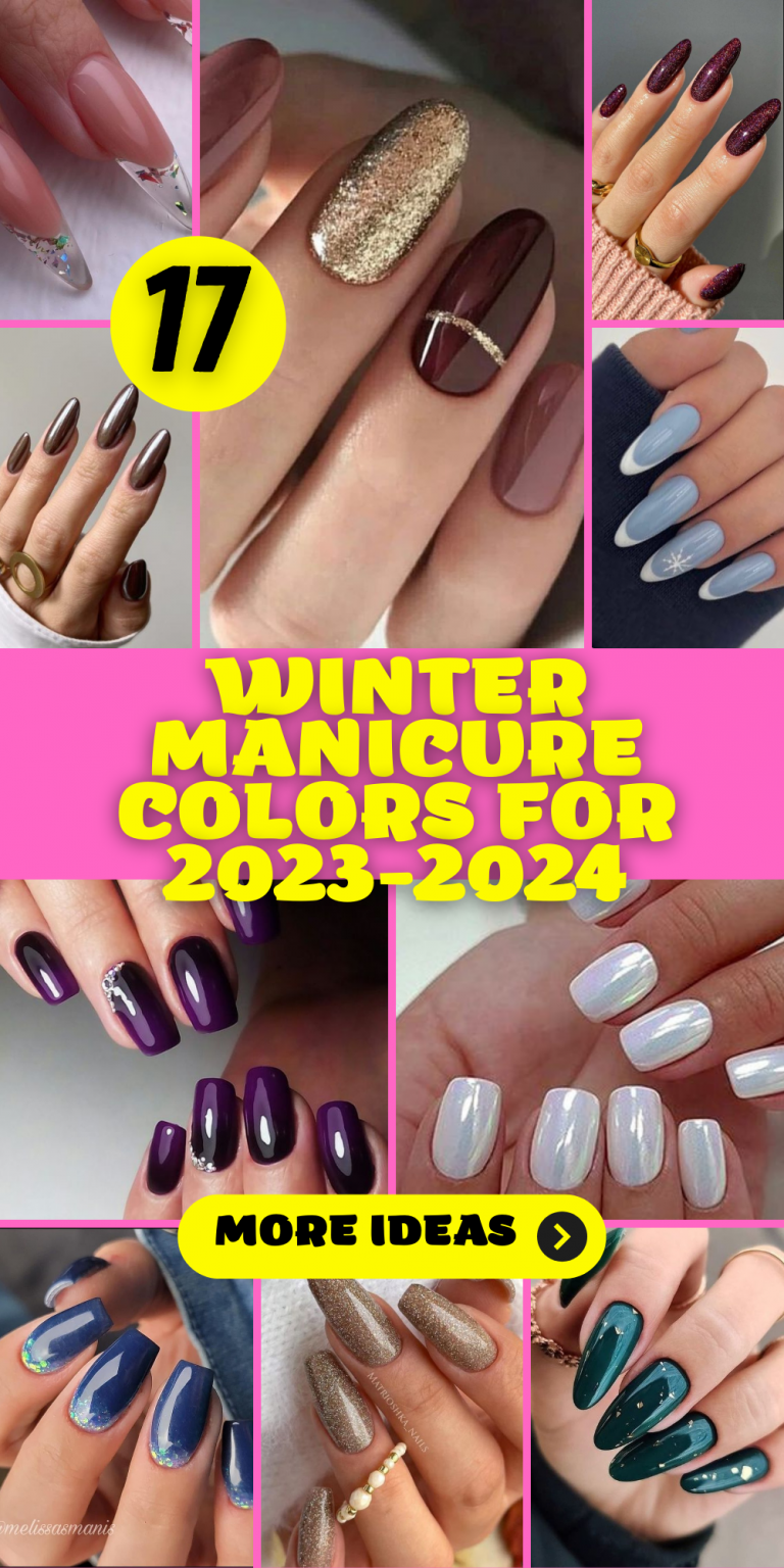 17 Winter Manicure Colors for 20232024