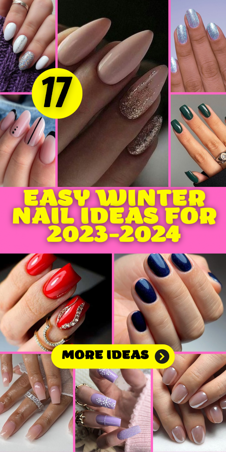 17 Easy Winter Nail Ideas for 20232024