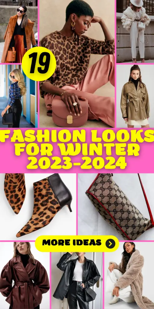 Fashion Looks for Winter 2023-2024: 19 Inspiring Ideas
