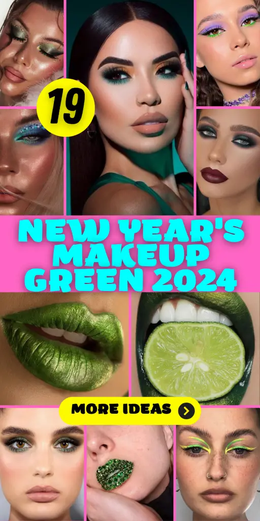 New Year's Makeup Green 2024: 19 Fresh Ideas to Kickstart the Year