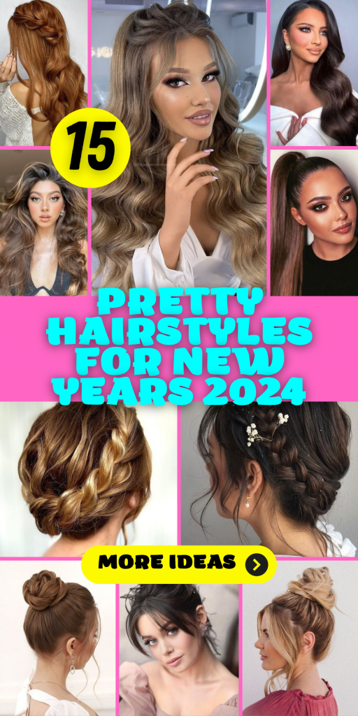 Pretty Hairstyles for New Years 2024: 15 Ideas to Welcome the Year in Style