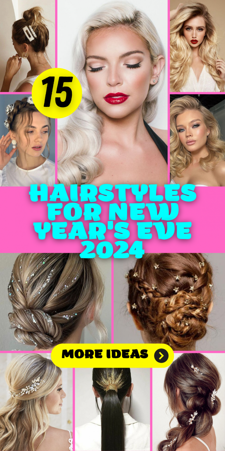 Shine On New Year S Eve 2024 With 15 Gorgeous Hairstyle Ideas Elegance   3 94 768x1536 