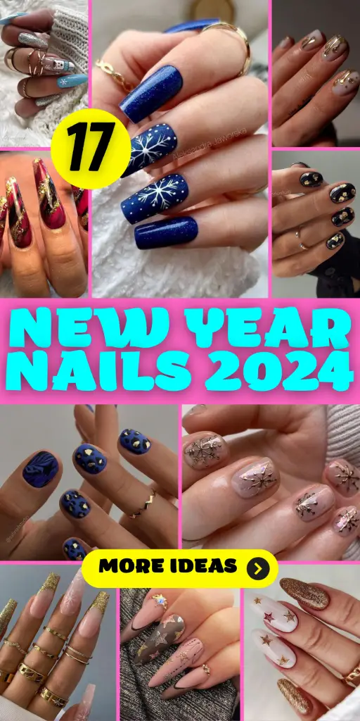 Trendy New Year Nails 2024: 17 Ideas for a Stylish Start to the Year
