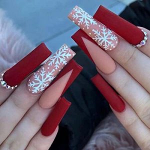 17 Stunning Long Nail Ideas For New Year 2024 Acrylic Red Black   3407d934e77ec3e04313571ccd522b1a 300x300 