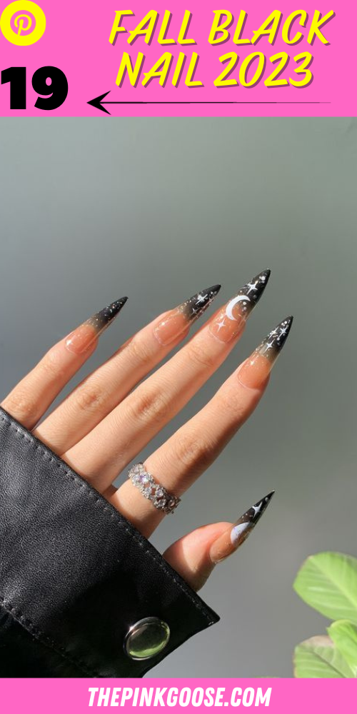 19 Chic Fall Black Nail Ideas: Embrace the Dark and Sophisticated Vibes of 2023!