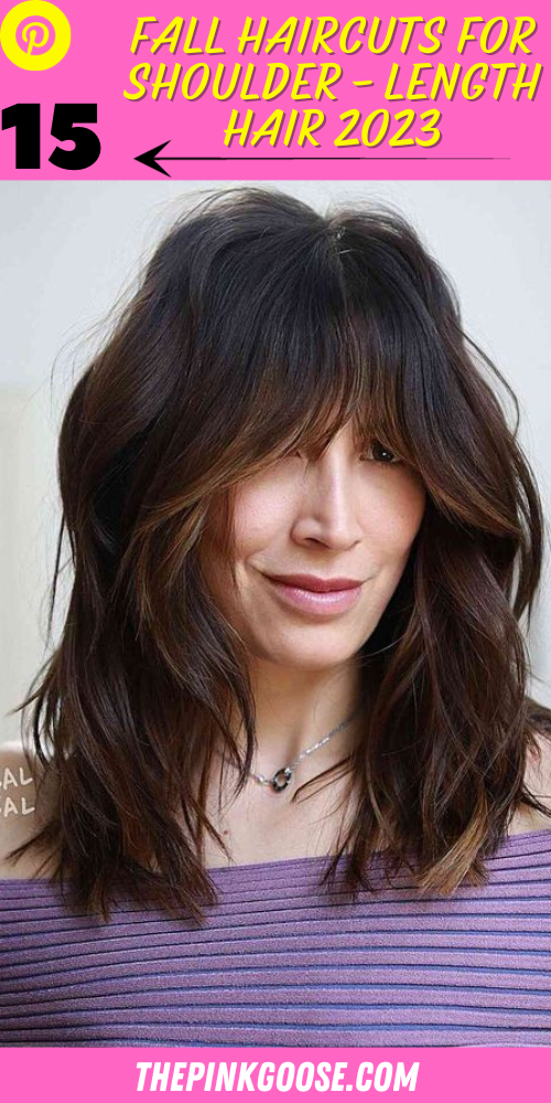 15 Gorgeous Fall Haircuts for Shoulder-Length Hair in 2023
