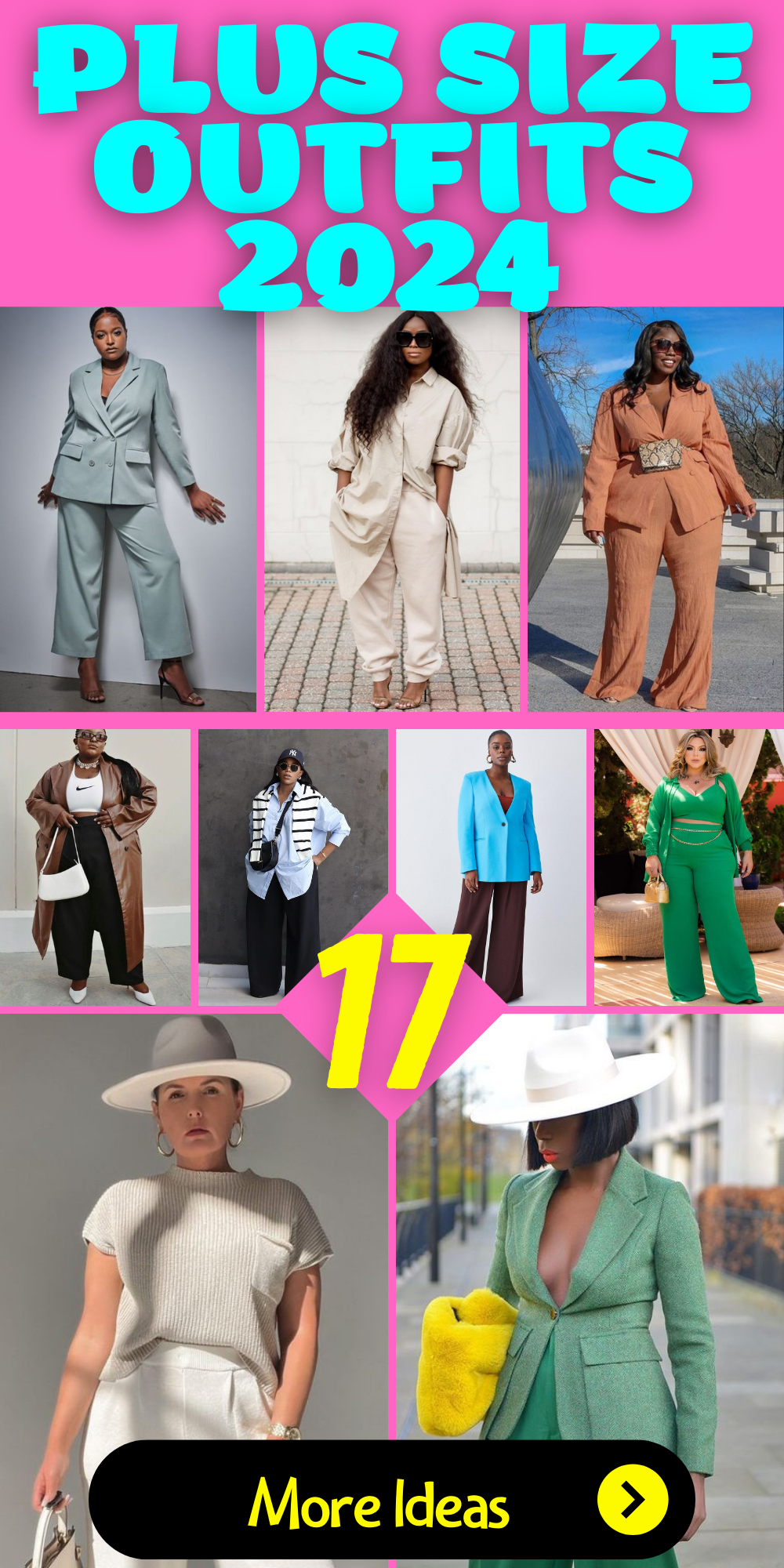 2024 Plus Size Outfits: Elegant & Casual Trends for Every Season