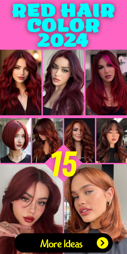 Explore 2024 S Trending Red Hair Colors Ruby Copper Burgundy Shades   2 50 512x1024 