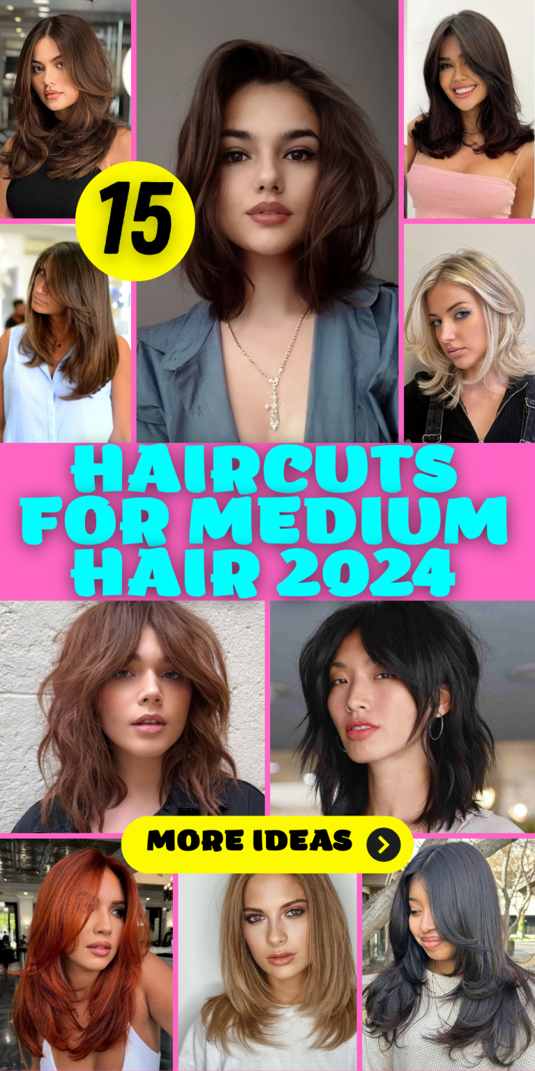 Discover Trendy Medium Haircuts 2024 - 15 Stylish Ideas for Medium ...